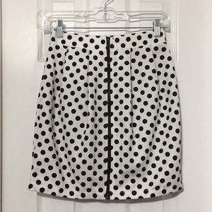 🛎Painted Threads polka dot mini skirt small (O)